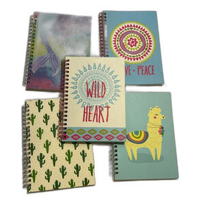 Mixed lot of journal books for journaling crafting to do lists